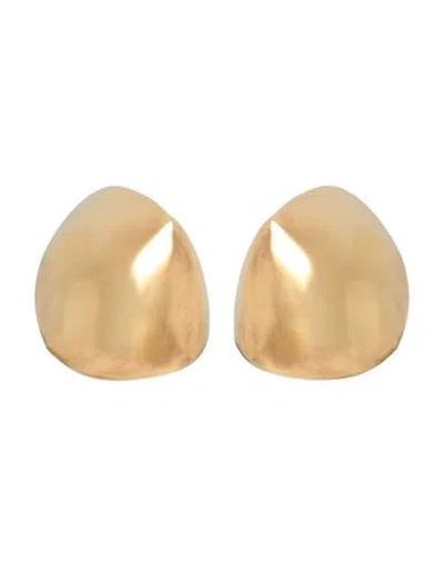 Alexander Mcqueen Woman Earrings Gold Size - Metal