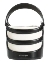 Alexander Mcqueen The Rise Nappa Leather Bucket Bag In Black