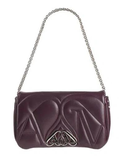 Alexander Mcqueen Shoulder Bags In Purple