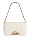 Alexander Mcqueen Woman Handbag Ivory Size - Leather In White