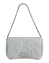 Alexander Mcqueen Women's Shoulder Bag Seal In Grey