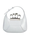Alexander Mcqueen Woman Handbag Light Grey Size - Soft Leather