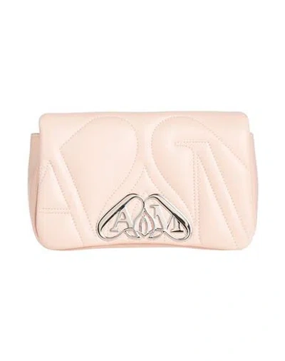 Alexander Mcqueen Woman Clay Bag 777011 In Pink