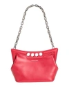 Alexander Mcqueen Woman Handbag Red Size - Soft Leather