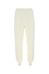 Alexander Mcqueen Graffiti Print Cotton Joggers In White