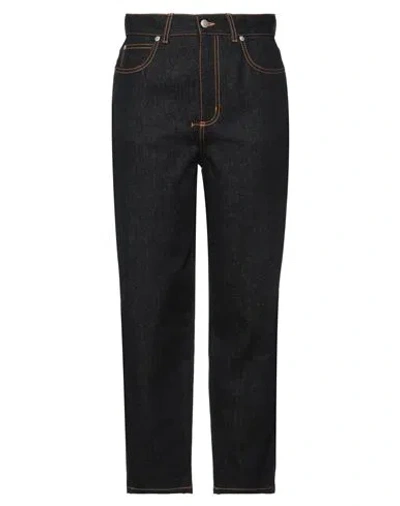 Alexander Mcqueen Woman Jeans Blue Size 28 Cotton