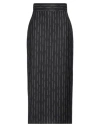 Alexander Mcqueen Women Wool Skirt In Black