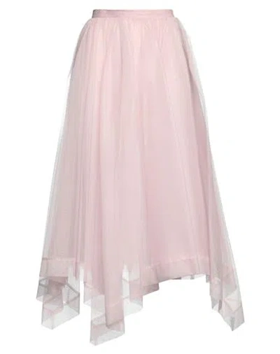 Alexander Mcqueen Woman Midi Skirt Pink Size 4 Polyamide