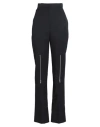 Alexander Mcqueen Wool Flared Pants In Black