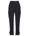 Alexander Mcqueen Woman Pants Navy Blue Size 6 Wool In Blue