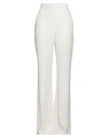 Alexander Mcqueen Woman Pants White Size 8 Viscose, Acetate