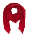 Alexander Mcqueen Woman Scarf Garnet Size - Wool In Red