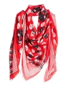 Alexander Mcqueen Woman Scarf Red Size - Modal