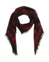 Alexander Mcqueen Woman Scarf Red Size - Wool