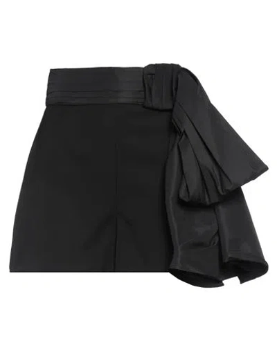 Alexander Mcqueen Woman Shorts & Bermuda Shorts Black Size 8 Wool