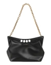 Alexander Mcqueen The Peak Shoulder Bag In Black