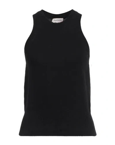Alexander Mcqueen Woman Sweater Black Size L Wool, Cashmere