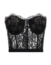 Alexander Mcqueen Alexander Mc Queen Black Lace Corset In Black