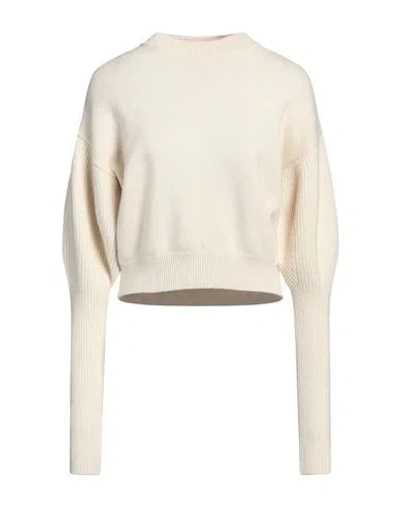 Alexander Mcqueen Cropped Wool-cashmere Jumper In White
