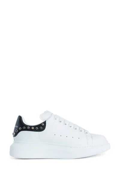 Alexander Mcqueen Woman White Sneakers