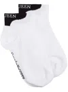 Alexander Mcqueen Logo Branded Ankle Sport Socks In White