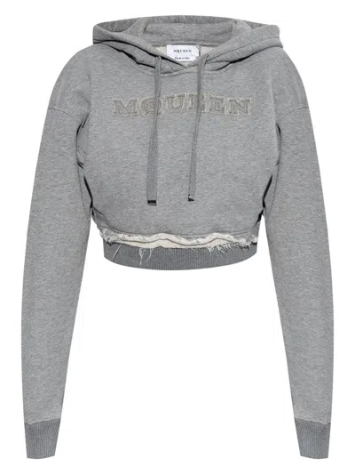 Alexander Mcqueen Women's 100% Cotton Cozy Sweater