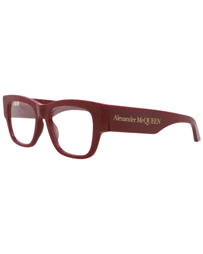 Alexander Mcqueen Women's 52mm Optical Frames In Brown