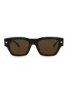 Alexander Mcqueen Mcqueen Women's 53mm Square Sunglasses In Havana