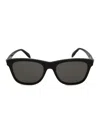 Alexander Mcqueen Mcqueen Women's 54mm Rectangle Sunglasses In Black