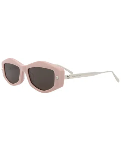 Alexander Mcqueen Women's 55mm Sunglasses In Pink