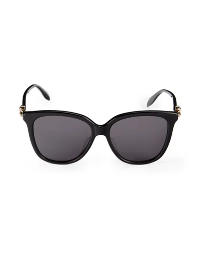 Alexander Mcqueen Mcqueen Women's 57mm Square Sunglasses In Black