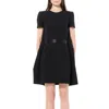 Alexander Mcqueen Women's Abito Wool Dress In Black