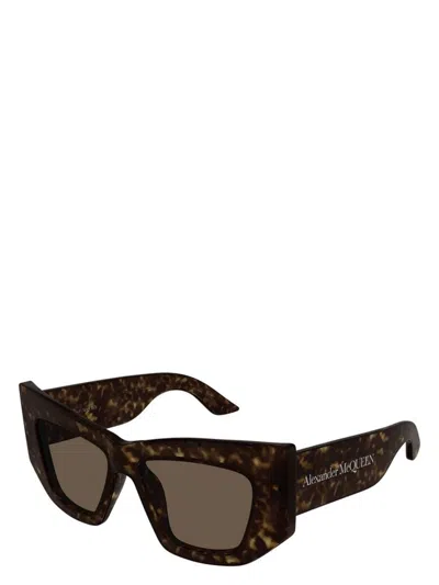 ALEXANDER MCQUEEN WOMEN'S ALEXANDER MCQUEEN AM0448S 002 SUNGLASSES