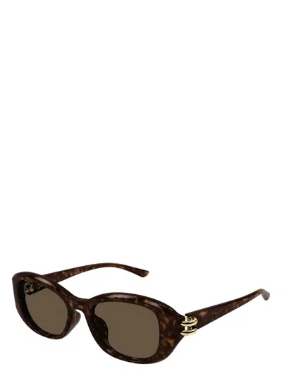 ALEXANDER MCQUEEN WOMEN'S ALEXANDER MCQUEEN AM0470SA 002 SUNGLASSES