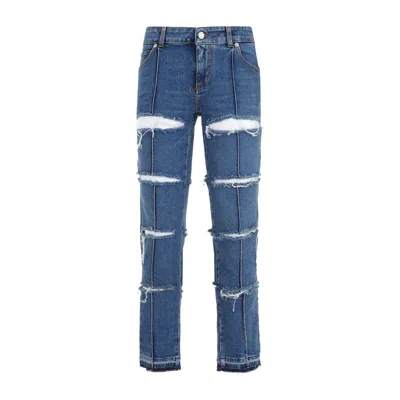 ALEXANDER MCQUEEN ALEXANDER MCQUEEN DENIM PANTS WOMEN