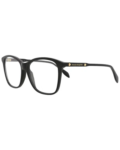 Alexander Mcqueen Women's Am0191o 54mm Optical Frames In Black