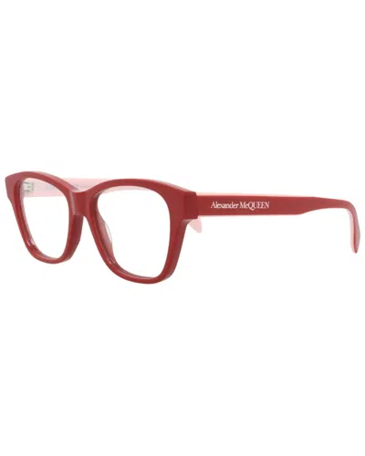 Alexander Mcqueen Women's Am0306o 52mm Optical Frames