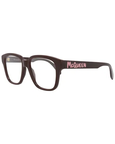 Alexander Mcqueen Women's Am0333o 52mm Optical Frames In Black