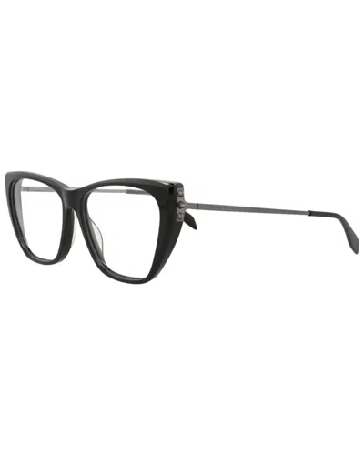 Alexander Mcqueen Women's Am0341o 55mm Optical Frames In Black