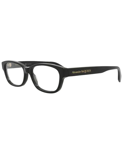 Alexander Mcqueen Women's Am0344o 53mm Optical Frames In Black