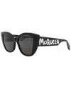 Alexander Mcqueen Women's Am0347s 54mm Sunglasses In Black