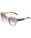 Alexander Mcqueen Women's Am0353s 56mm Sunglasses In Pink