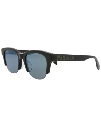 Alexander Mcqueen Women's Am0406sa 54mm Sunglasses In Black