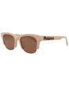 Alexander Mcqueen Women's Am0406sa 54mm Sunglasses In Pink