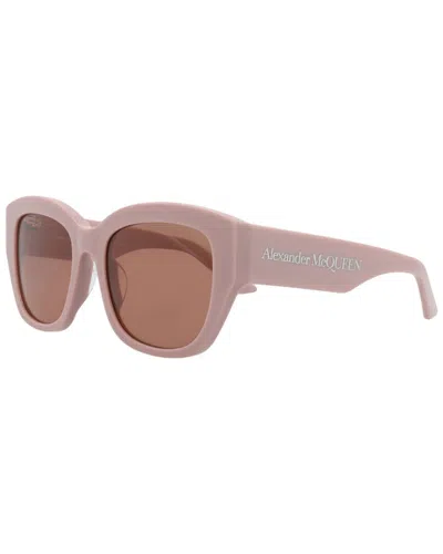 ALEXANDER MCQUEEN ALEXANDER MCQUEEN WOMEN'S AM0451SA 55MM SUNGLASSES