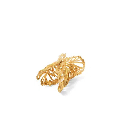 Alexander Mcqueen Women's Amq - Fish Bracelet In Gold