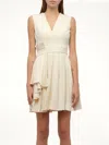 Alexander Mcqueen Women's Amq - Fold Mini Dress In White