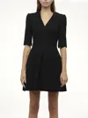 Alexander Mcqueen Women's Amq - Mini Box Pit Dress In Black