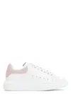 Alexander Mcqueen Oversized Leather Sneakers With Chunky Sole And Logo Detail