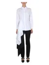 Alexander Mcqueen Alexander Mc Queen Asymmetric Shirt In White